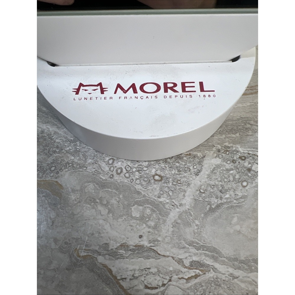 Morel Lunetier Francais Depuis 1880 Small Mirror (2) Pieces Round Store Display - Picture 2 of 8